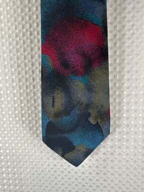 Vintage Lanvin Paris 100% Pure Silk Tie
